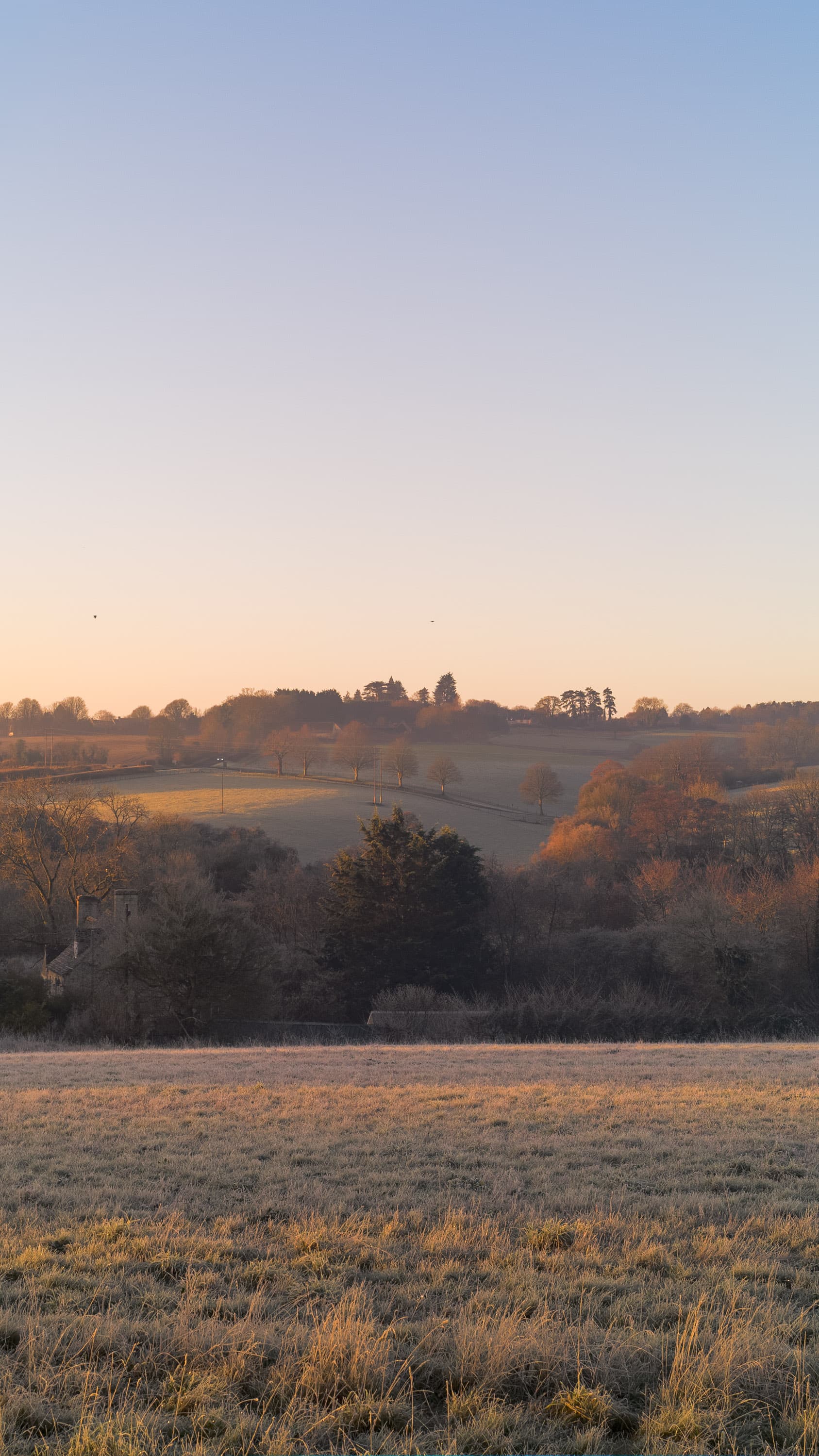 Early morning light hitting the hills, captured by the Pixii Max camera.