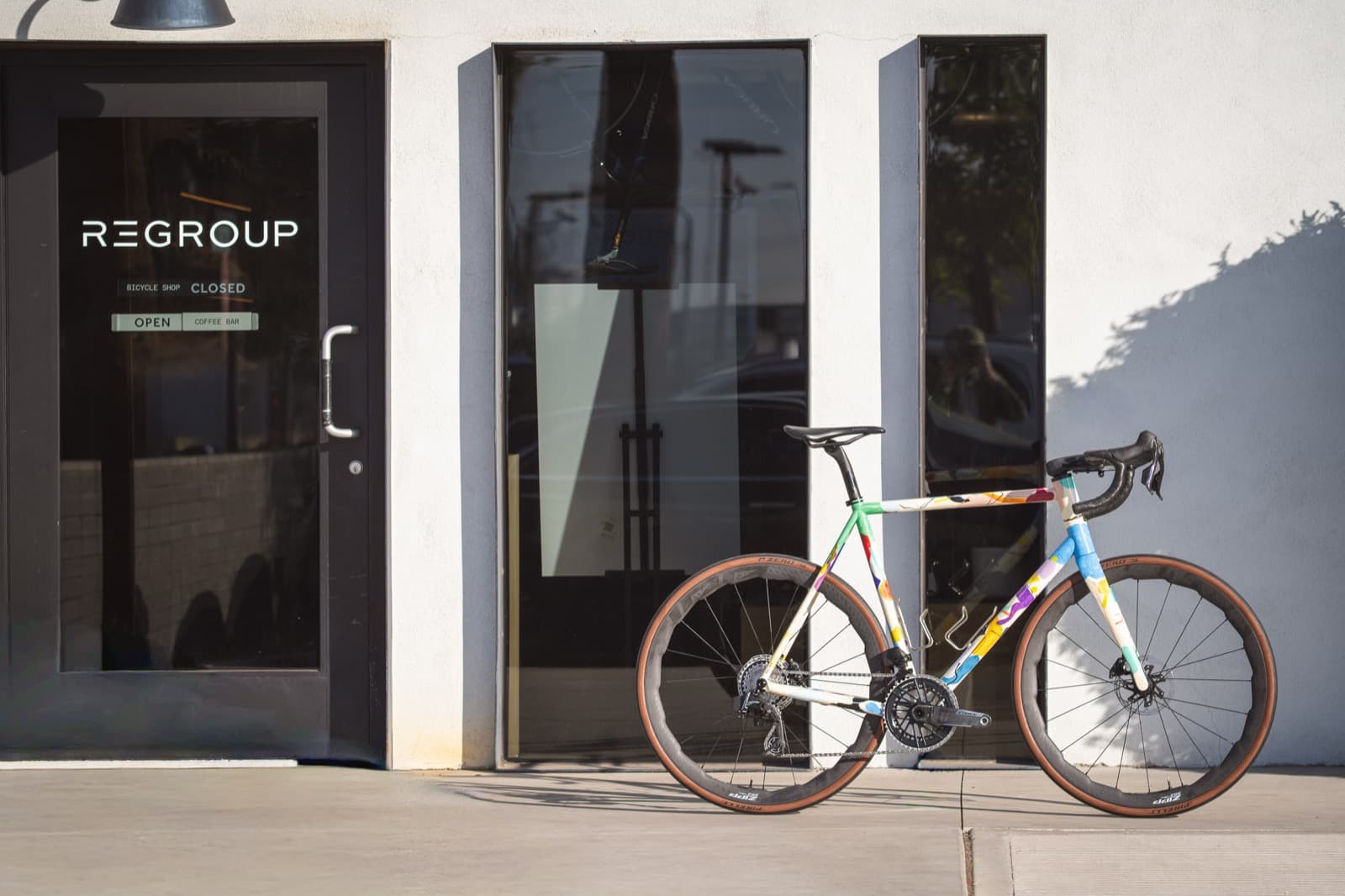 Regroup shop front in Tempe, where the new bike fitting studio lives